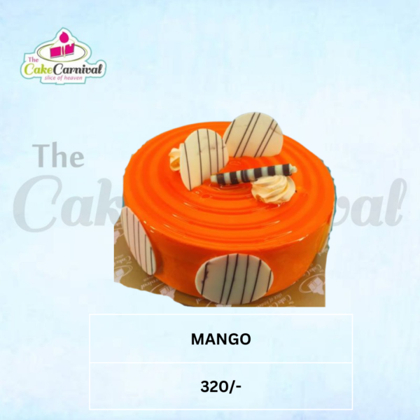 Vanilla Mango Magic Cake