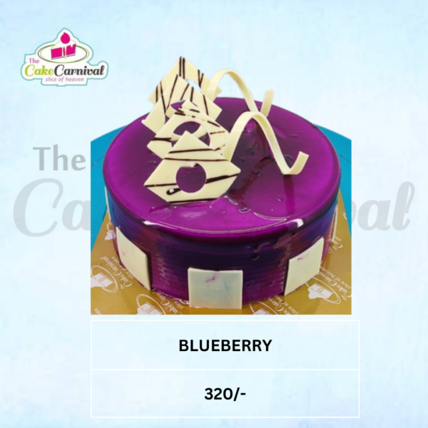 Vanilla Blueberry Cake